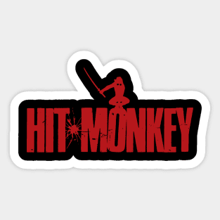 Hit Monkey Sticker